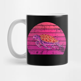 Vintage Retro Sunset Art Of Zoo Mug